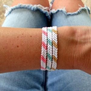 Handmade string bracelet